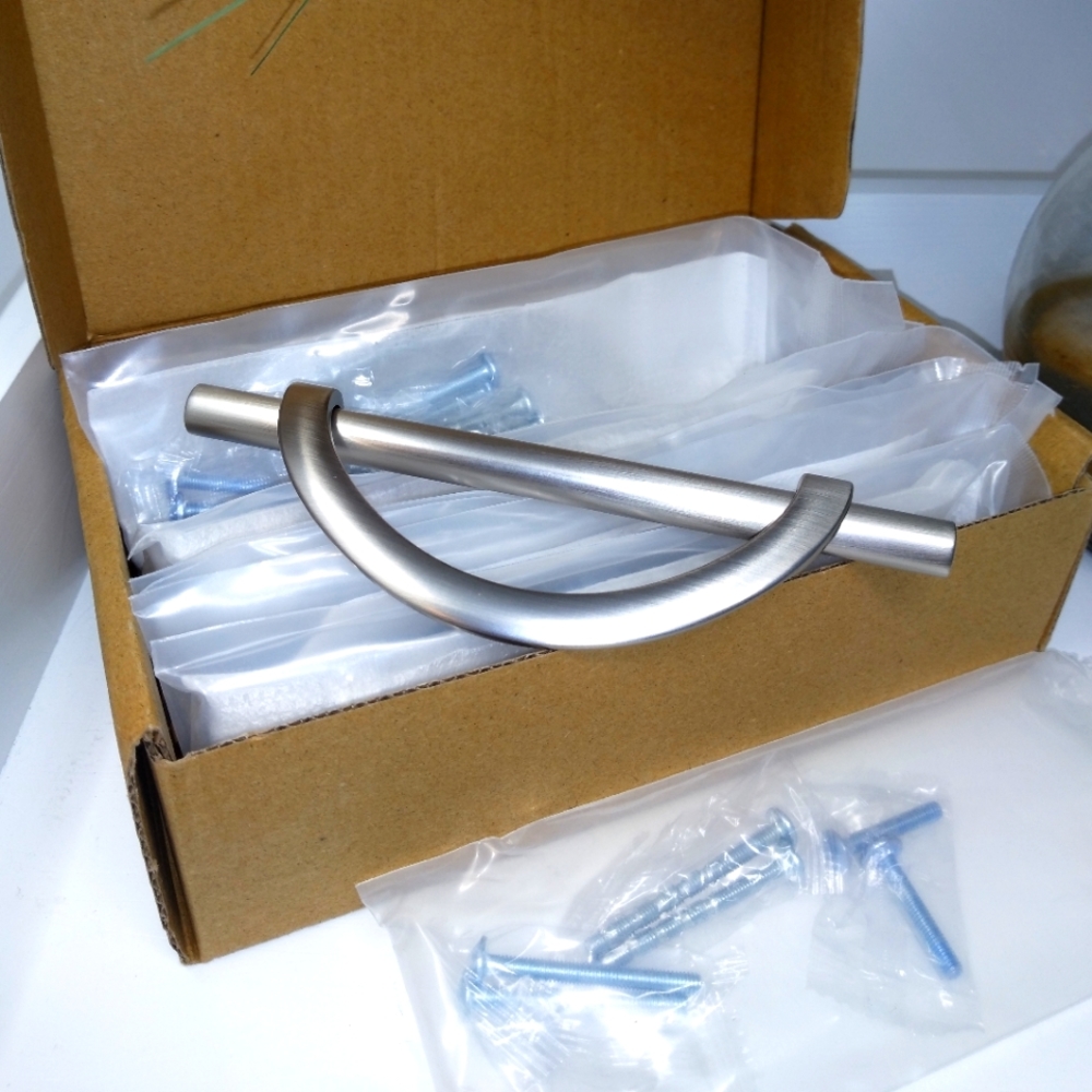 Amerdeco 10 Piece Stainless Steel Cabinet Hardware